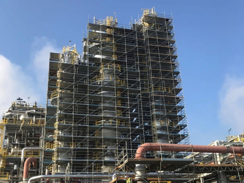 Ponteggio industriale